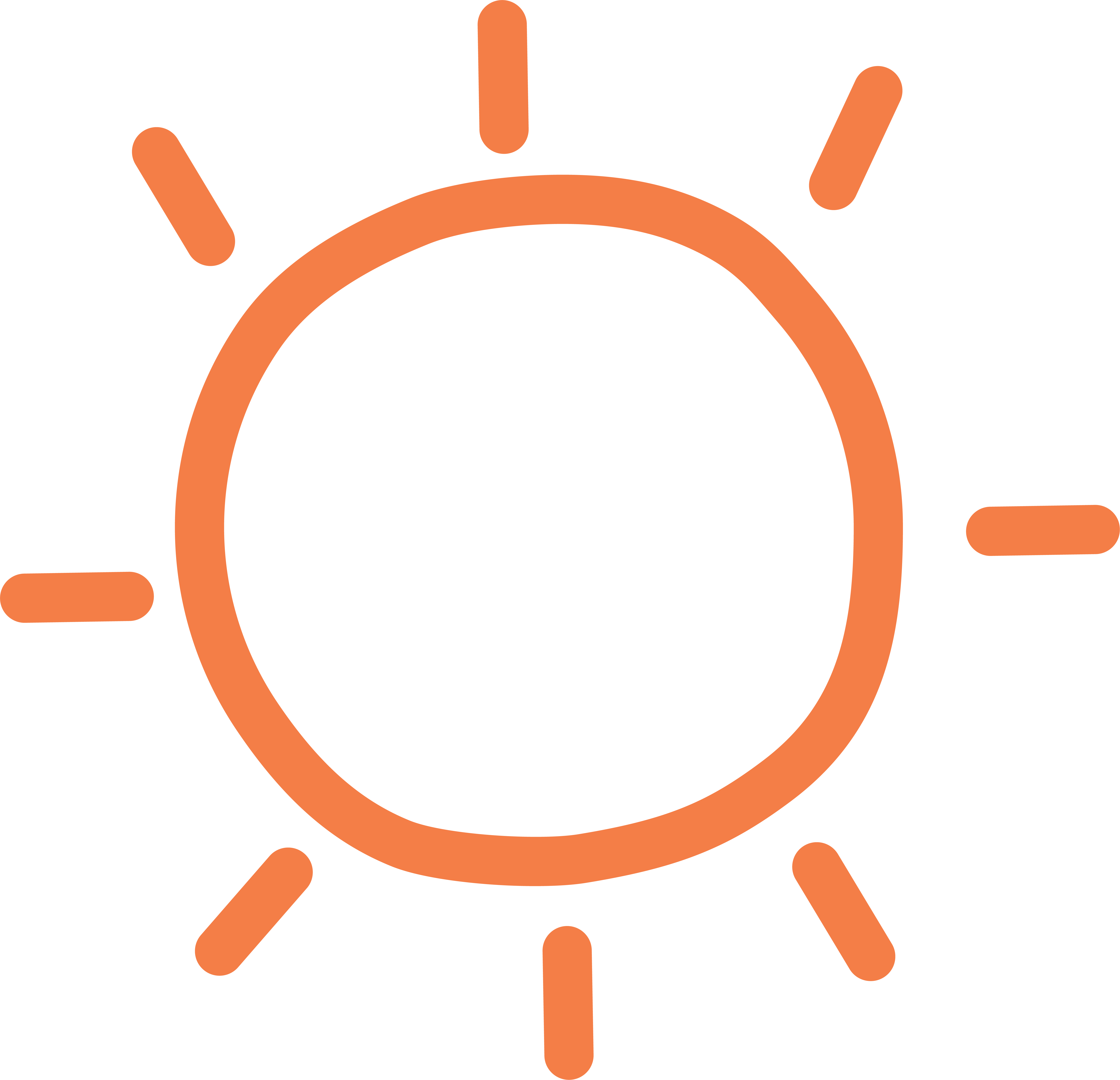 orange sun icon